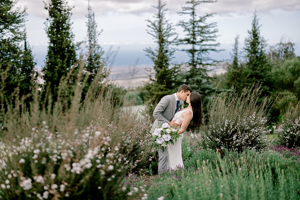 Maui Wedding Photographer | Kula Lavender Farm
